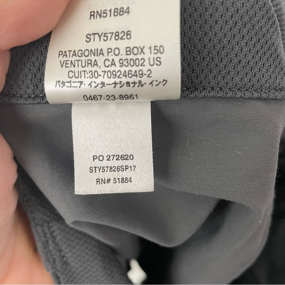 Patagonia Men’s Quandary Gray Shorts Size 38 Outdoor Hiking Athletic - Picture 8 of 8
